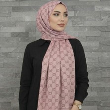 Revam Collection G Desen Kaşmir Şal Pudra