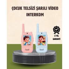 SHC4200 Görüntülü Walkie Talkie Çocuklar Için Video Interkomlu Oyuncak