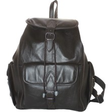 Mebes Hakiki Deri Sırt Çantası 3 Cepli Model Acı Kahverengi ÇNTDR3CACIKHV