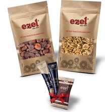Ezel Kuruyemiş Ceviz Içi 250G & Gün Kurusu Kayısı 250G – Taze ve Doğal
