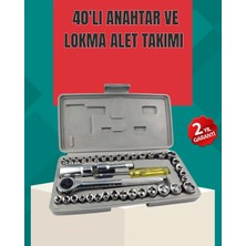 My Best Store Çok Amaçlı 40 Parça Lokma Anahtar Takımı Korozyona Dayanıklı Çelik