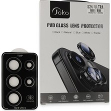Beei Joko Galaxy S24 Ultra Pvd Metal Kamera Lens - Siyah