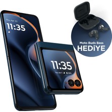 Motorola Razr 60 256 GB 8 GB Ram Deniz Mavisi (Moto Buds Bass Kulaklık Hediyeli)
