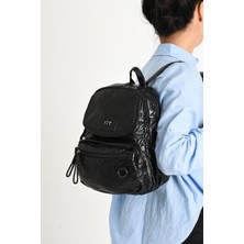 571 Collections Çanta Suni Deri Yumuşak Dokumalı Sırt Çantası