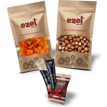 Ezel Kuruyemiş Çiğ Fındık Içi 250G & Malatya Kayısı Kurusu 250G - Taze ve Doğal
