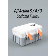 3D Snaxx Djı Action 5 / 4 / 3 Için Dayanıklı Taşıma ve Saklama Çantası (Sert Kasa) 8X11X7 cm