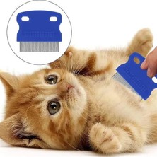 My Best Store Kedi Köpek Tüy Bit Pire Toplayıcı Toplama Temizleme Tarağı Tarak Seti 4'lü Set