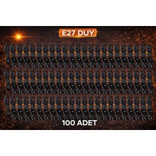 Seyyar Fişli E27 Duylu 1,5 Metre Arapuarlı Kablo 100 Adet