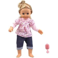 Vardem Mila Konuşan Büyük Et Bebek - 70 Cümleli Eğitici Arkadaşım Bebek + Tarak Aksesuarlı