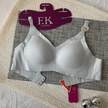 F.k Lazer Kesim Dikişsiz Minimizer Hayalet Kalıp Sütyen Buz Mavisi