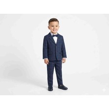 Ilgın Kids Erkek Çocuk Takım Elbise Kareli Ince Yazlık