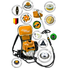 Lieber German Togg Serii 10 Pcs Sırt Tipi Motorlu Tırpanı Çim Biçme Tırpan Makinesi