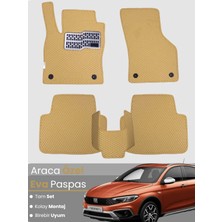 E-BİZ Fiat Egea Cross,hatchback Uyumlu Eva Paspas Tam Set – Birebir Uyum, Araca Özel Tasarım,kolay Montaj