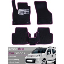 E-BİZ Fiat Fiorino (2013-2025) Uyumlu Eva Paspas Tam Set – Birebir Uyum, Araca Özel Tasarım,kolay Montaj