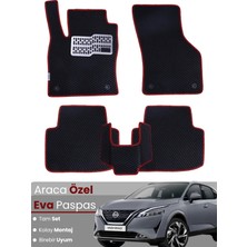 E-BİZ Nissan Qashqai E-Power (2021-2024) Uyumlu Eva Paspas Tam Set–araca Özel Kesim,kaymaz,kolay Montaj