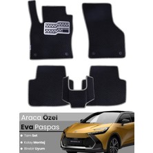 E-BİZ Totota C-Hr (2023-2025) Uyumlu Eva Paspas Tam Set – Birebir Uyum,araca Özel Tasarım,su Geçirmez