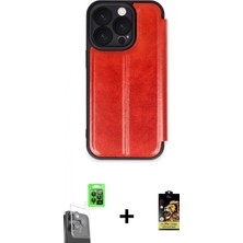 İlk El Grup Ieg™ iPhone 16 Pro Kılıf Zirve Yansıma Serisi - Siyah Buffer Cam Ekran Koruyucu + Siyah Raze Metal Kamera Lens