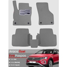 E-BİZ Volkswagen T-Roc (2017-2025) Uyumlu Eva Paspas Tam Set – Birebir Uyum,araca Özel Tasarım