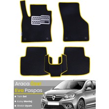 E-BİZ Renault Symbol 3 (2013-2020) Uyumlu Eva Paspas Tam Set–araca Özel,su Geçirmez,hızlı ve Kolay Montaj