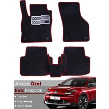 E-BİZ Citroen C4X  Benzinli (2023-2025) Uyumlu Eva Paspas Tam Set–araca Özel,su Geçirmez,hızlı Montaj