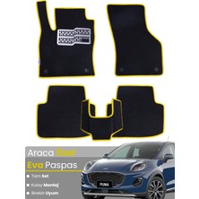 E-BİZ Ford Puma (2020-2024) Uyumlu Eva Paspas Tam Set – Birebir Uyum,araca Özel Tasarım,kolay Montaj