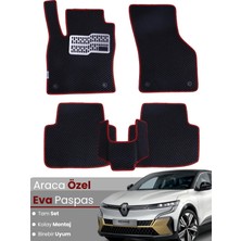 E-BİZ Renault Megane E-Tech (2022-2025) Uyumlu Eva Paspas Tam Set – Birebir Uyum,su Geçirmez,hızlı Montaj