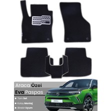 E-BİZ Opel Mokka Benzinli (2020-2025) Uyumlu Eva Paspas Tam Set – Birebir Uyum,su Geçirmez,hızlı Montaj