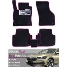 E-BİZ Skoda Super B (2024-2025) Uyumlu Eva Paspas Tam Set–araca Özel,su Geçirmez,hızlı Montaj