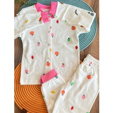 Saye Kids Meyve  Desen Çocuk Pijama Takımı