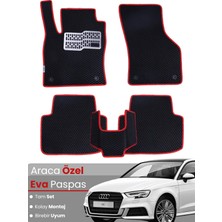 E-BİZ Audi A3 Hatchback (2013-2020) Uyumlu Eva Paspas Tam Set–araca Özel,su Geçirmez,kolay Montaj