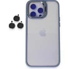 Beei Joko 14 Pro Kılıf Lens Standlı Kapak - Sierra Blue