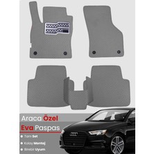 E-BİZ Audi A3 Sedan (2013-2020) Uyumlu Eva Paspas Tam Set–araca Özel,su Geçirmez,kolay Montaj