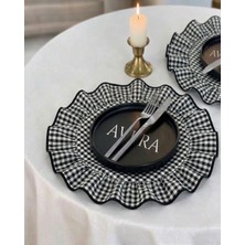 Avira Home 2 Adet Yuvarlak Siyah Pötikare Supla / Amerikan Servisi