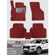 E-BİZ Audi Q2 (2020-2024) Uyumlu Eva Paspas Tam Set–araca Özel,su Geçirmez,hızlı ve Kolay Montaj