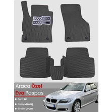 E-BİZ Bmw 3 Serisi E90 Sedan (2005-2013) Uyumlu Eva Paspas Tam Set–araca Özel,su Geçirmez