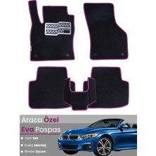 E-BİZ Bmw 3 Serisi E93 Cabrio (2005-2013) Uyumlu Eva Paspas Tam Set–araca Özel,su Geçirmez
