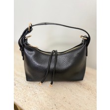 Barrel Siyah El Omuz Çantası