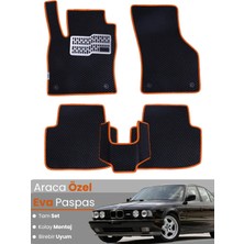 E-BİZ Bmw 5 Serisi E34 Sedan (1988-1996) Uyumlu Eva Paspas Tam Set–araca Özel,su Geçirmez