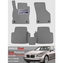 E-BİZ Bmw 7 Serisi F01 Short (2009-2015) Uyumlu Eva Paspas Tam Set–araca Özel,su Geçirmez