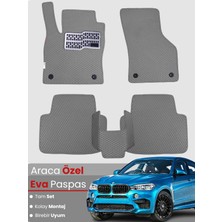 E-BİZ Bmw X6 E71 (2008-2014) Uyumlu Eva Paspas Tam Set–araca Özel,su Geçirmez,hızlı ve Kolay Montaj