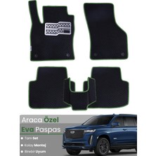 E-BİZ Cadillac Escalade (2021-2024) Uyumlu Eva Paspas Tam Set–araca Özel,su Geçirmez,hızlı ve Kolay Montaj