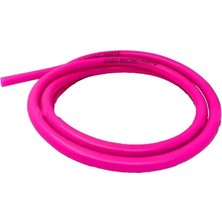 Gogo Premium Universal Motosiklet Yakıt Hortumu Florasan Pembe Yüksek Sıcaklık ve Yüksek Basınca Dayanıklı 7 x 10 mm 155 cm