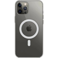 Beei 12 Pro Max Kılıf Magneticsafe Şeffaf - Şeffaf