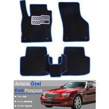 E-BİZ Chrysler Crossfire Coupe (2004-2008) Uyumlu Eva Paspas Tam Set–araca Özel,su Geçirmez