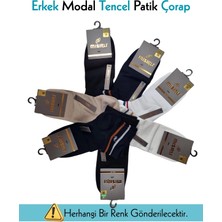Ang Butik Mısırlı 61207 Erkek Modal Tencel Patik Çorap