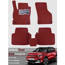 E-BİZ Citroen C3 Aircross (2017-2025) Uyumlu Eva Paspas Tam Set–araca Özel,su Geçirmez,kolay Montaj