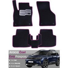 E-BİZ Citroen C5 Aircross (2017-2023) Uyumlu Eva Paspas Tam Set–araca Özel,su Geçirmez,kolay Montaj