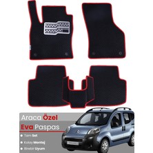 E-BİZ Citroen Nemo (2007-2019) Uyumlu Eva Paspas Tam Set–araca Özel,su Geçirmez,kolay Montaj