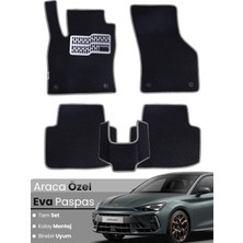 E-BİZ Cupra Leon (2024-2025) Uyumlu Eva Paspas Tam Set–araca Özel,su Geçirmez,kolay Montaj