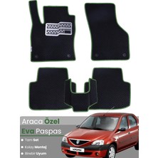 E-BİZ Dacia Logan (2004-2012) Uyumlu Eva Paspas Tam Set–araca Özel,su Geçirmez,hızlı ve Kolay Montaj